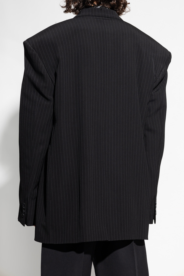 新品本物 Black Yasuhiro Mihara Maison - Balenciaga blazer Oversize ジャケット・アウター